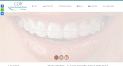 Desktop Screenshot of cobodontologia.com.br